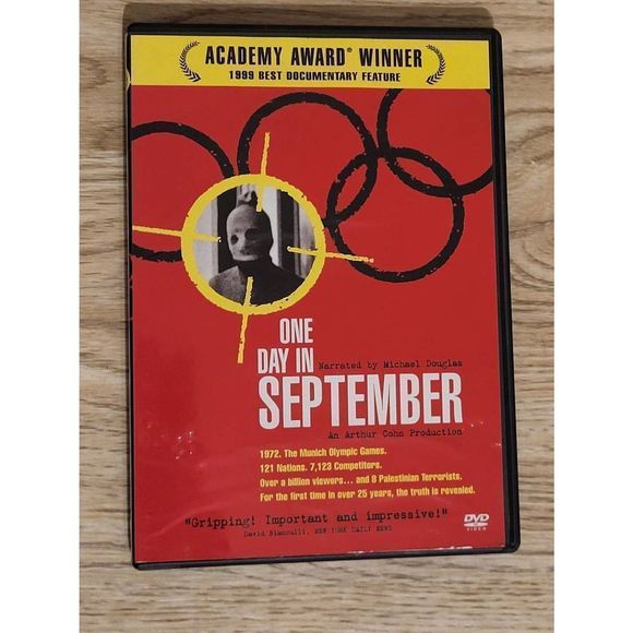 No Brand | Media | One Day In September Michaeldouglas Arthur Cohn Dvd ...